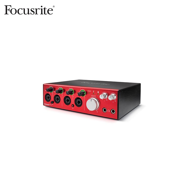 Focusrite Clarett 4Pre 18X8 Thunderbolt Interface Audio Interfaces IMG
