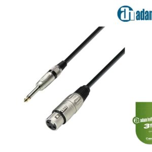 Adam Hall Microphone Cable XLR female to 6.3 mm Jack mono 10 m (K3 MFP 1000) Cable & Connectors IMG