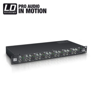 LD Sytems HPA6 Headphone Amplifier 6 Channel Headphone Preamplifier IMG