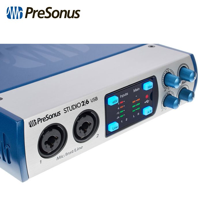 Presonus Studio 26 USB 2.0 Recording System Audio Interfaces IMG