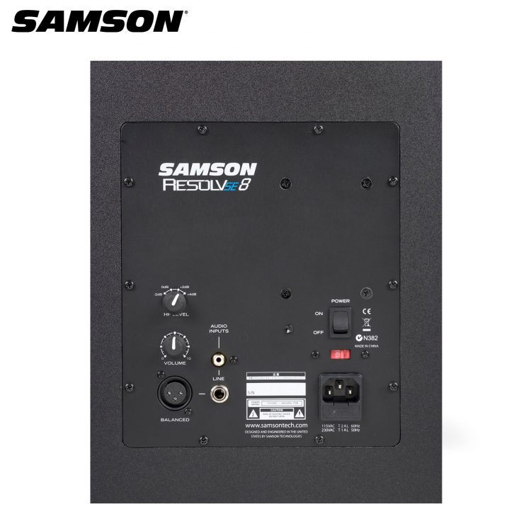 Samson Resolv SE8 2-Way Active Studio Reference Monitor (Pair) Studio Monitor/Speaker IMG