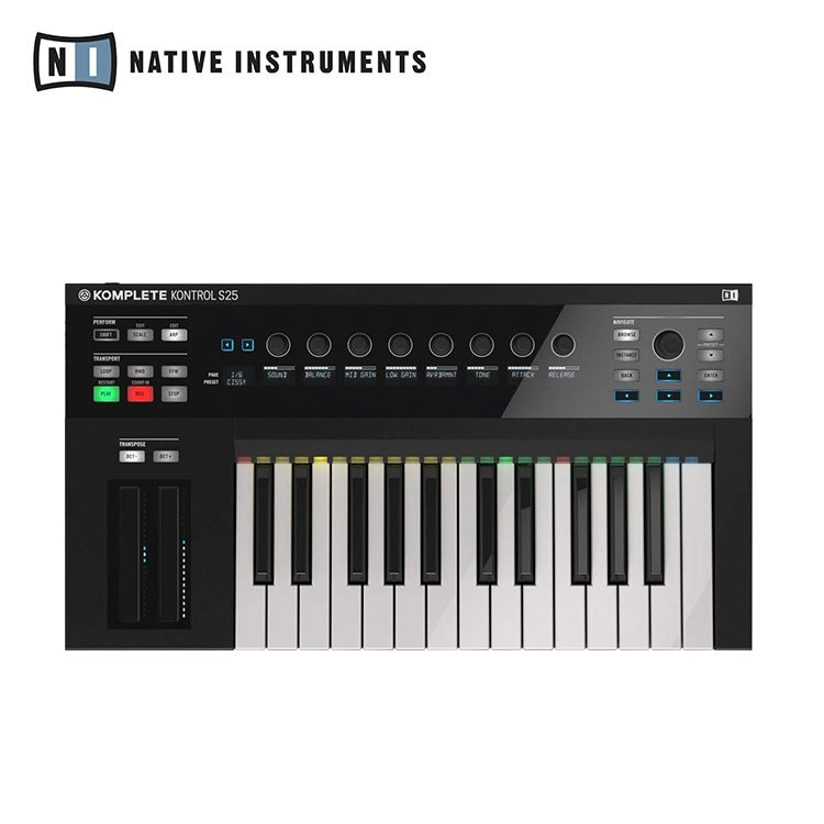 native instruments komplete kontrol s25 keyboard controller