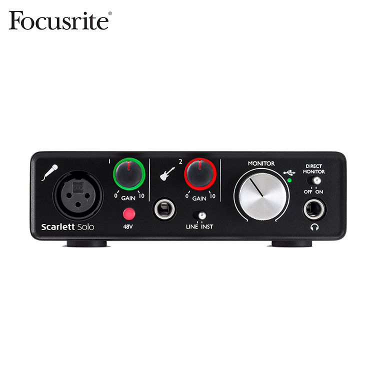 focusrite Scarlett Solo Gen2 - DTM・DAW