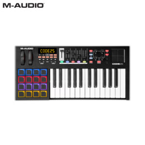M-Audio USB MIDI Controller with X/Y Pad Code 25 (Black) MIDI Controller/Keyboard IMG