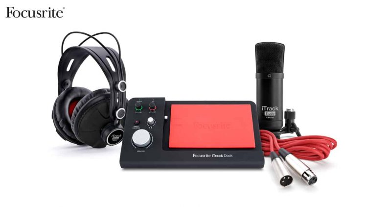 Focusrite Itrack Dock 2-channel Docking iPad Recording Interface with  Lightning Connection | MRH AUDIO Malaysia