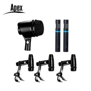 Apex DP6 Deluxe Drum Microphone Set Drum Microphone IMG
