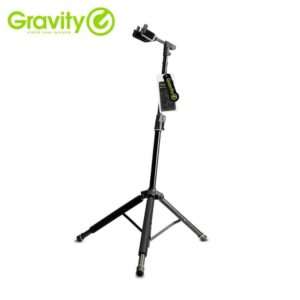 Gravity GS 01 NHB Foldable Guitar Stand with Neck Hug Musical Stand IMG