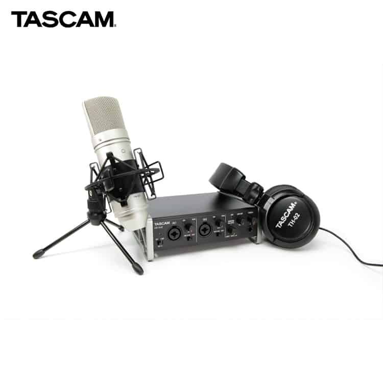 TASCAM Trackpack 2×2 Recording Package Home Recording/Music Production Set IMG