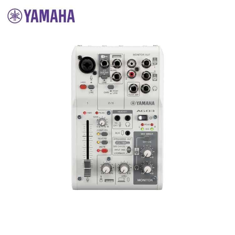 Yamaha AG03 MKII 3-Channel Mixer with USB Audio Interface | MRH AUDIO  Malaysia